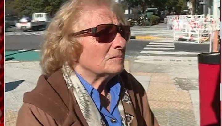 La angustia de la mamá de Daniel Gómez Rinaldi. Fotos: Captura TV.