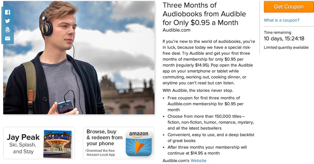 The best streaming deals: Get three months of Audible for only $3, plus save on Disney+, Sling TV and more