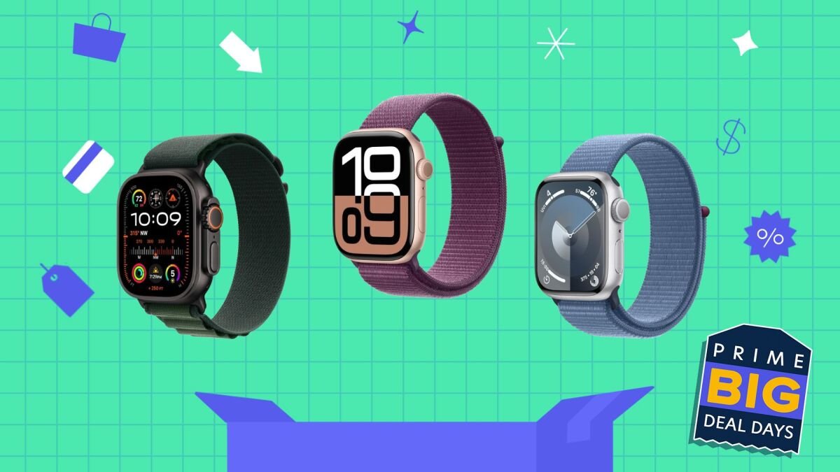 Prime Day deals include the Apple Watch Series 10 for $100 off