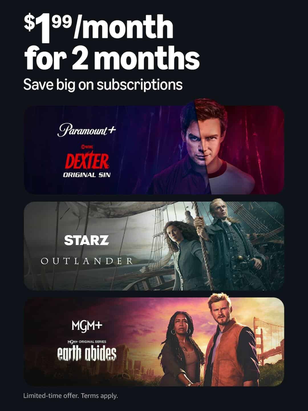 Streaming just got cheaper: Snap up Prime Day streaming deals from Paramount+, Starz, Apple TV+, and more