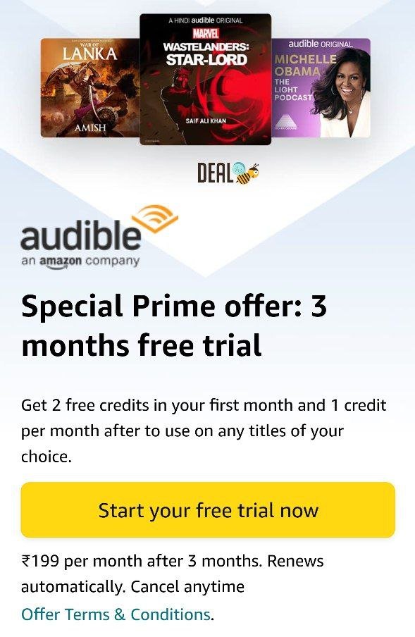 The best streaming deals: Three months of Audible is on sale for only $3, plus save on Disney+, Spotify and others