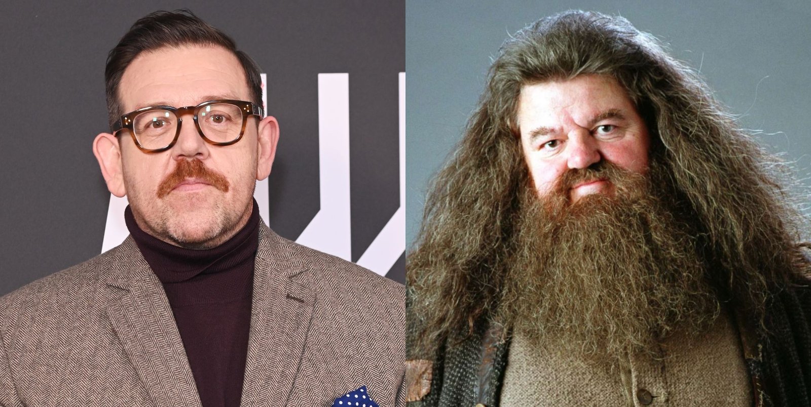 Harry Potter HBO TV Series Reveals First Look At Nick Frost's Hagrid (And It's Perfect)
