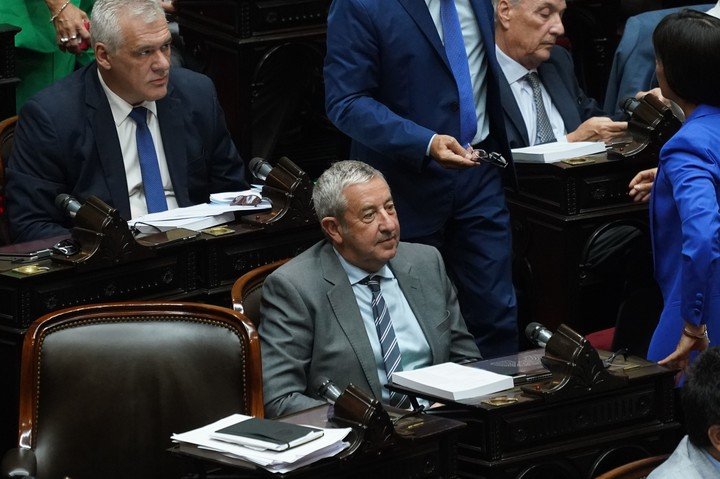 Julio Cobos reclama por la falta de transferencia de los fondos destinados al mantenimiento de las rutas argentinas. Foto: Juano Tesone.