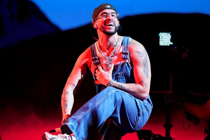 Bad Bunny llega nuevamente a la Argentina en febrero de 2026. Foto: AP