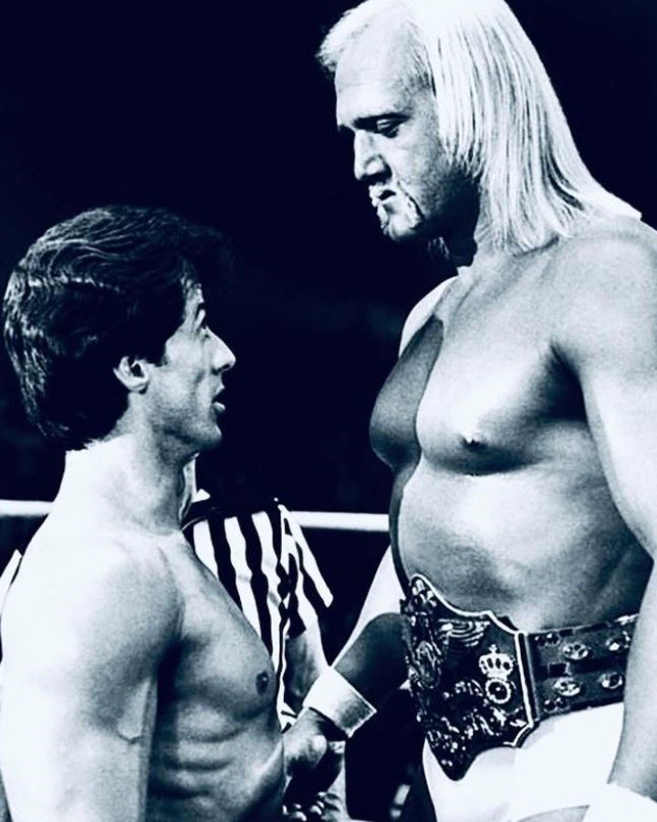 Stallone compartió esta foto en Instagram para despedir a Hogan. Foto: Instagram