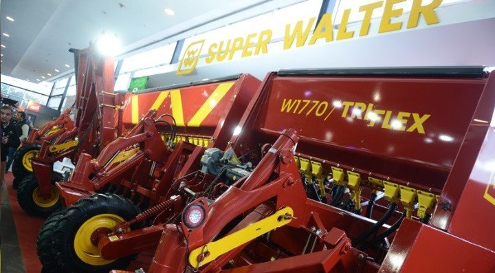 El modelo W 1770 Triflex (tres módulos flexibles) presentado en la feria.