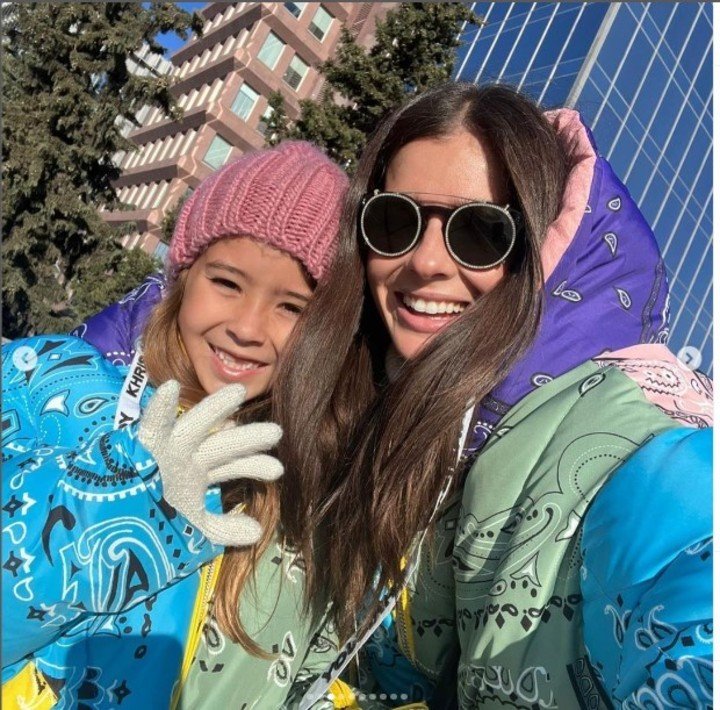 La China Suárez volvió a la Argentina para festejar el cumpleaños de Rufina Cabré. Foto: Instagram