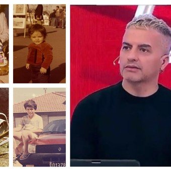 En el día de su cumpleaños, Ángel de Brito compartió un álbum íntimo de fotos de su infancia