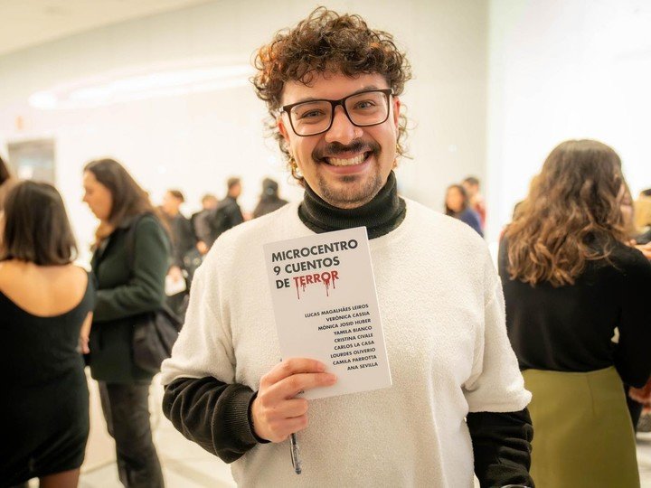 Lucas Magalhães Leiros fue el ganador con “El Pisapapas”. Foto: gentileza Microcentro cuenta.