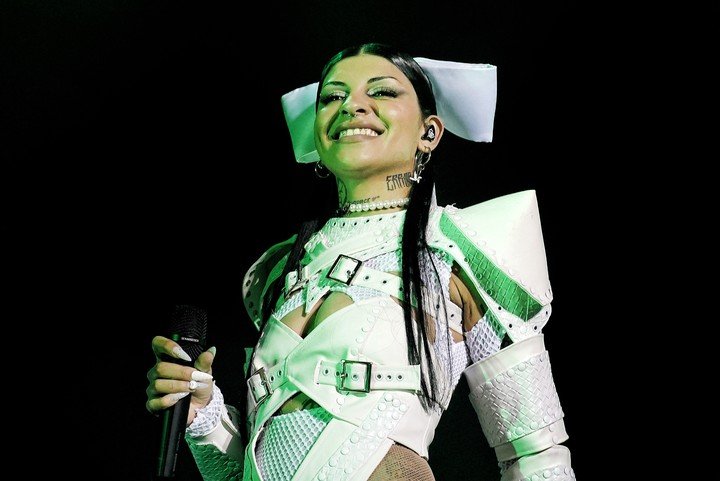 Cazzu superó a Lady Gaga y "Con otra" es el videoclip de una solista más visto del 2025. Foto: Martín Bonetto. 