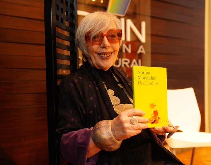 Norma Morandini presentó su libro en Dain Usina Cultural. Foto Marcelo Carroll.