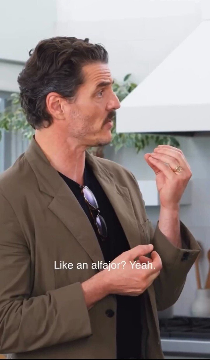 Pedro Pascal explicó que el alfajor es argentino