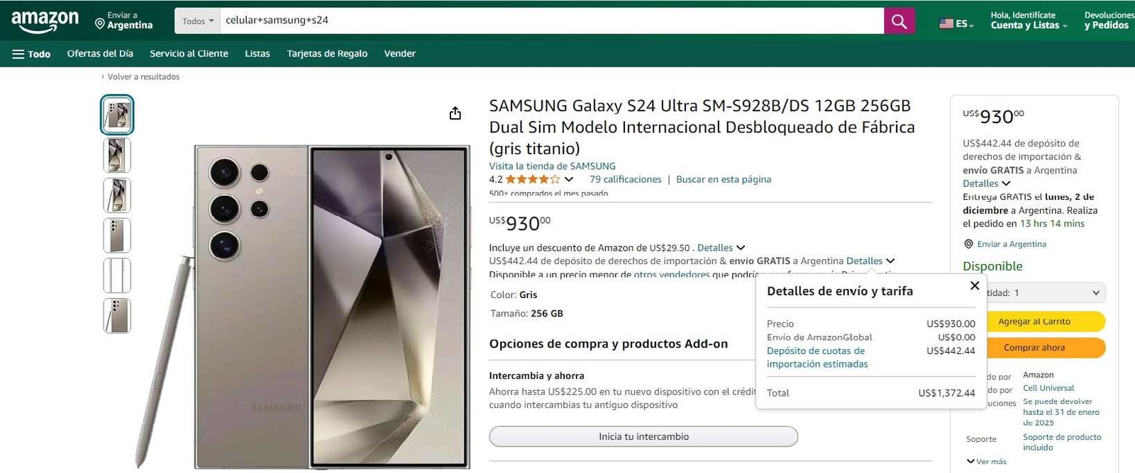 Comprar en Amazon España por courier puede ser más barato que directo en Estados Unidos (Gracias a Donald!) en Compras, Destacados