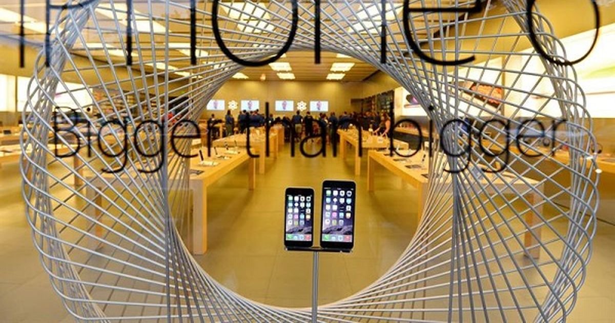 Apple Store caída antes de las pre iPhone