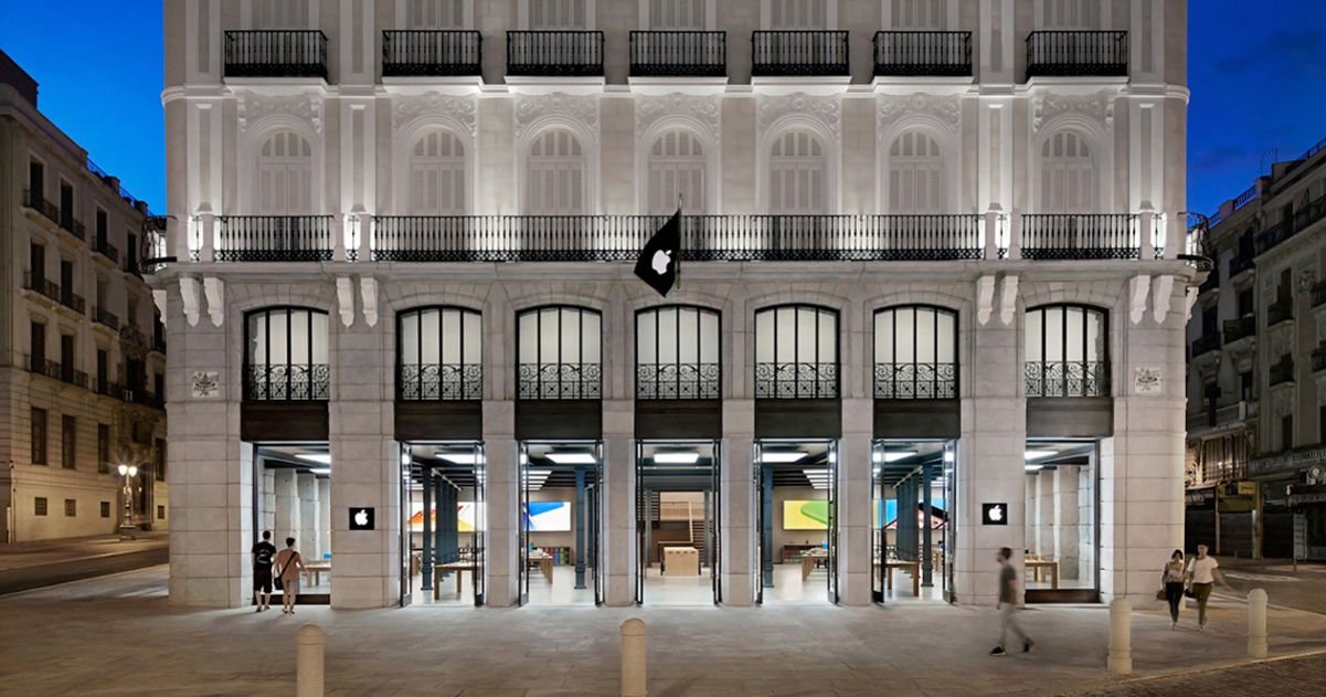 Apple Store caída antes de las pre iPhone