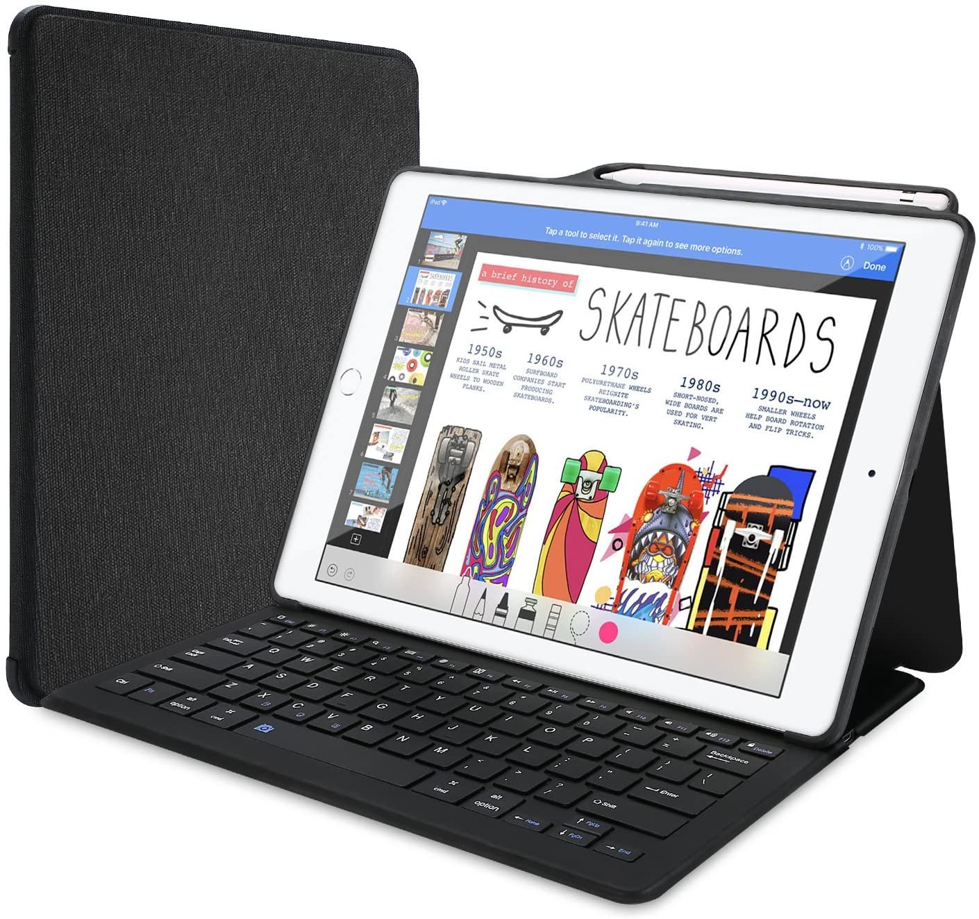 5 formas en que el nuevo teclado con funda de Logitech para iPad supera al de Apple [Reseña] ★★★★☆ iPad