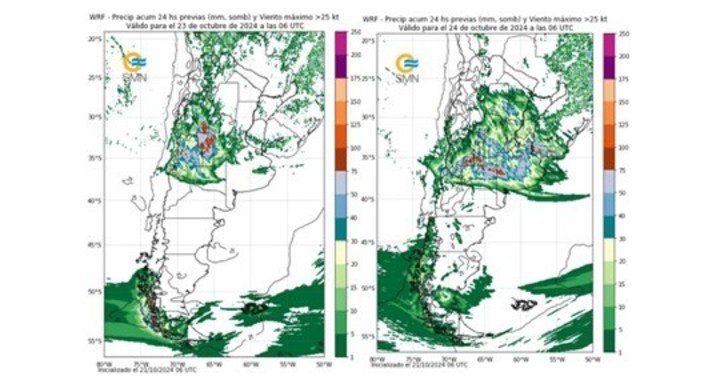 Se aproxima una fuerte ciclogénesis que traerá tormentas con granizo y ráfagas de viento en El Cronista, Información General