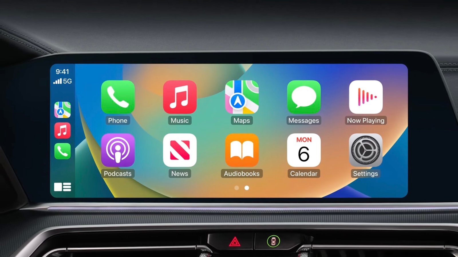 Apple CarPlay Ultra en acción iOS
