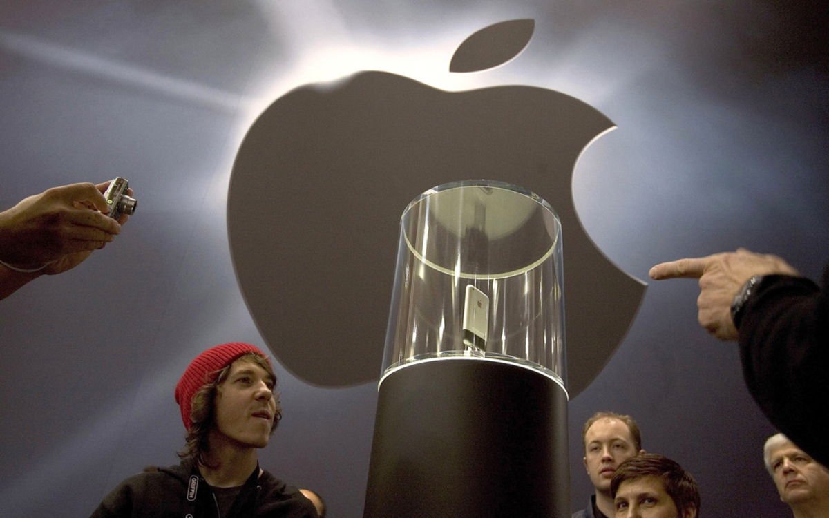 Apple Store caída antes de las pre iPhone