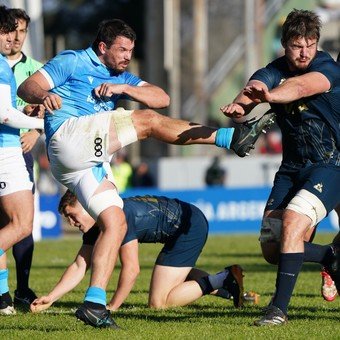 Los Pumas tienen un "refuerzo" para el Rugby Championship: le anularon la roja a Rubiolo y podrá estar ante los All Blacks