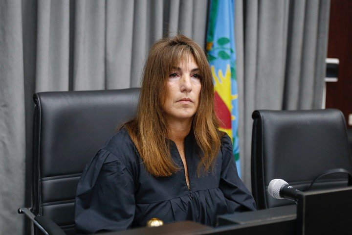 la jueza María Coelho tiene que dirigir el juicio por jurados a la enfermera Dahiana Madrid, pero el inicio del debate quedó en suspenso. Foto: Francisco Loureiro.