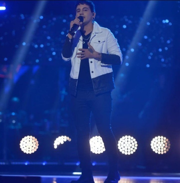 Yhosva Montoya en La Voz Argentina. | Foto: Instagram