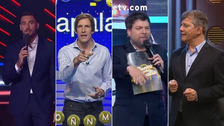 De los cuatro hombres más fuertes del prime time, Occhiato y De Pineda lograron entrar el Top Five. A Kaczka y a Pergolini no les elcanzó.