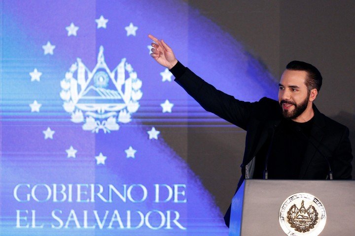 Bukele fue reelegido en 2024 con un aplastante 85% de los votos. Foto: EFE