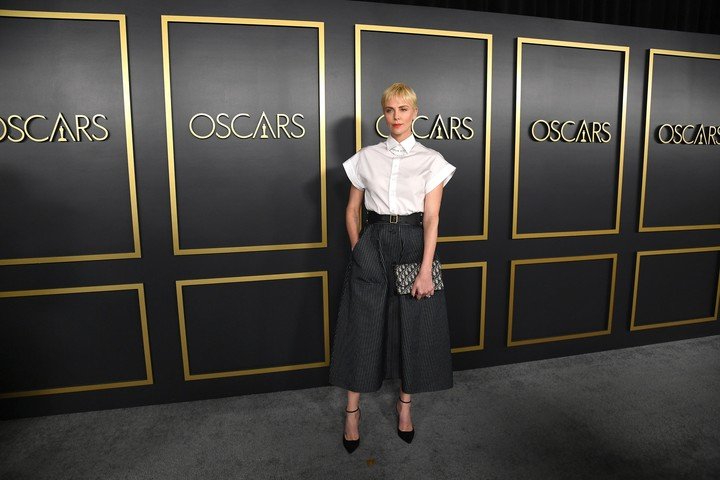 Charlize Theron, además de los premios como actriz, recibió una mención como mensajera de la paz Foto AFP.