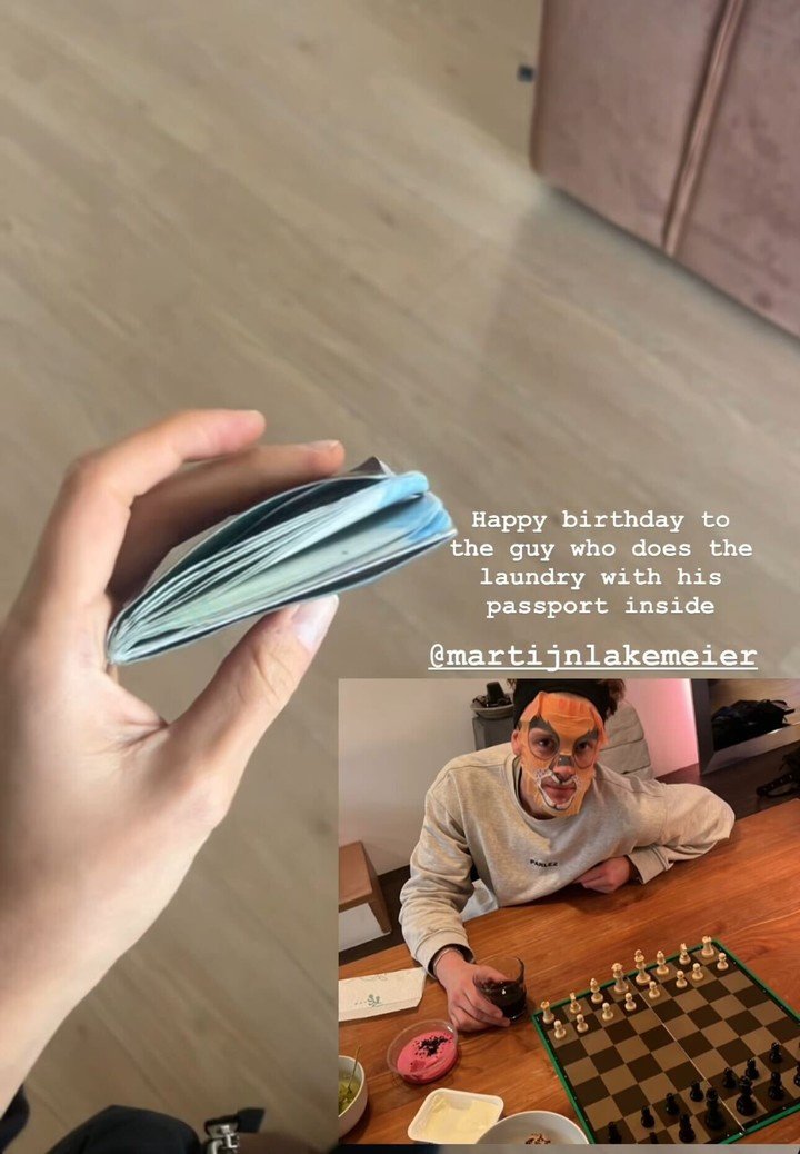El dulce posteo de Delfina Chaves a Martijn en su cumpleaños