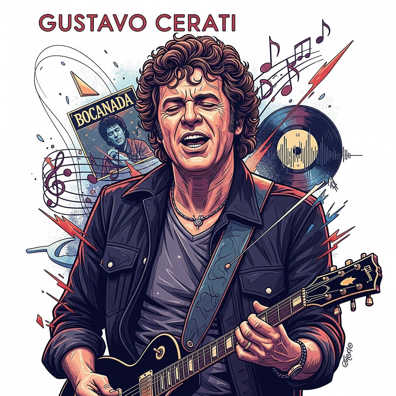 Gustavo Cerati cumpliría 66 años este 11 de agosto. Imagen: Gémini