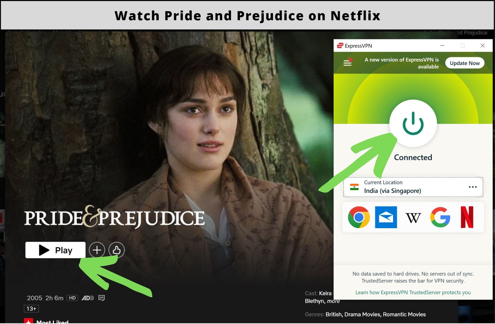 The first look at Netflixs Pride and Prejudice is finally here and omg
