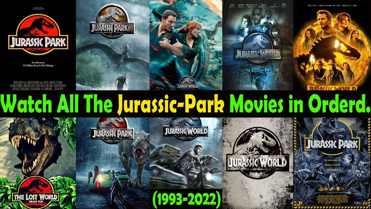 Where to Stream Every ‘Jurassic Park’ Movie and TV Series in Order Online