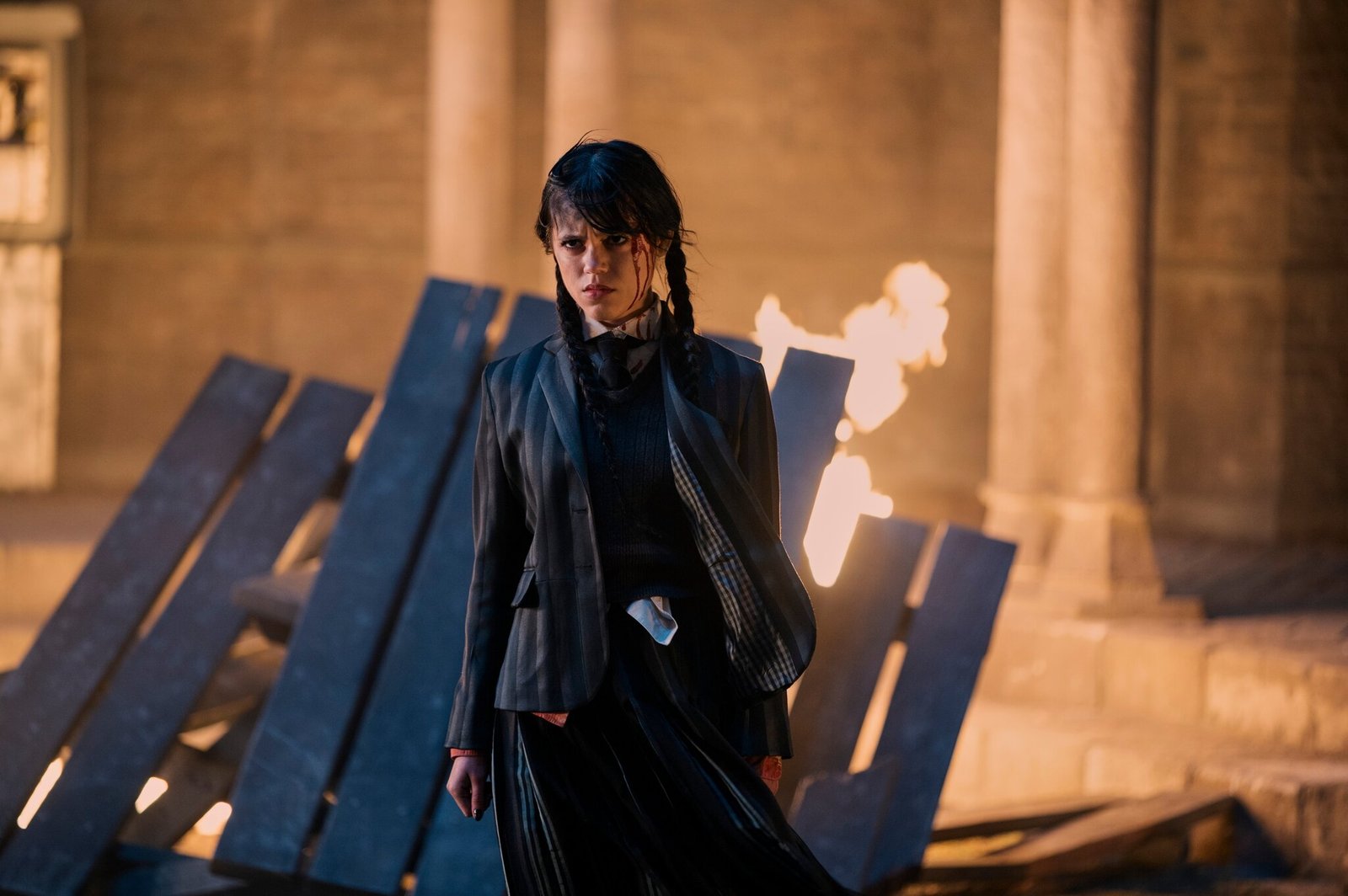 Jenna Ortega on Wednesday's series two fights with Morticia