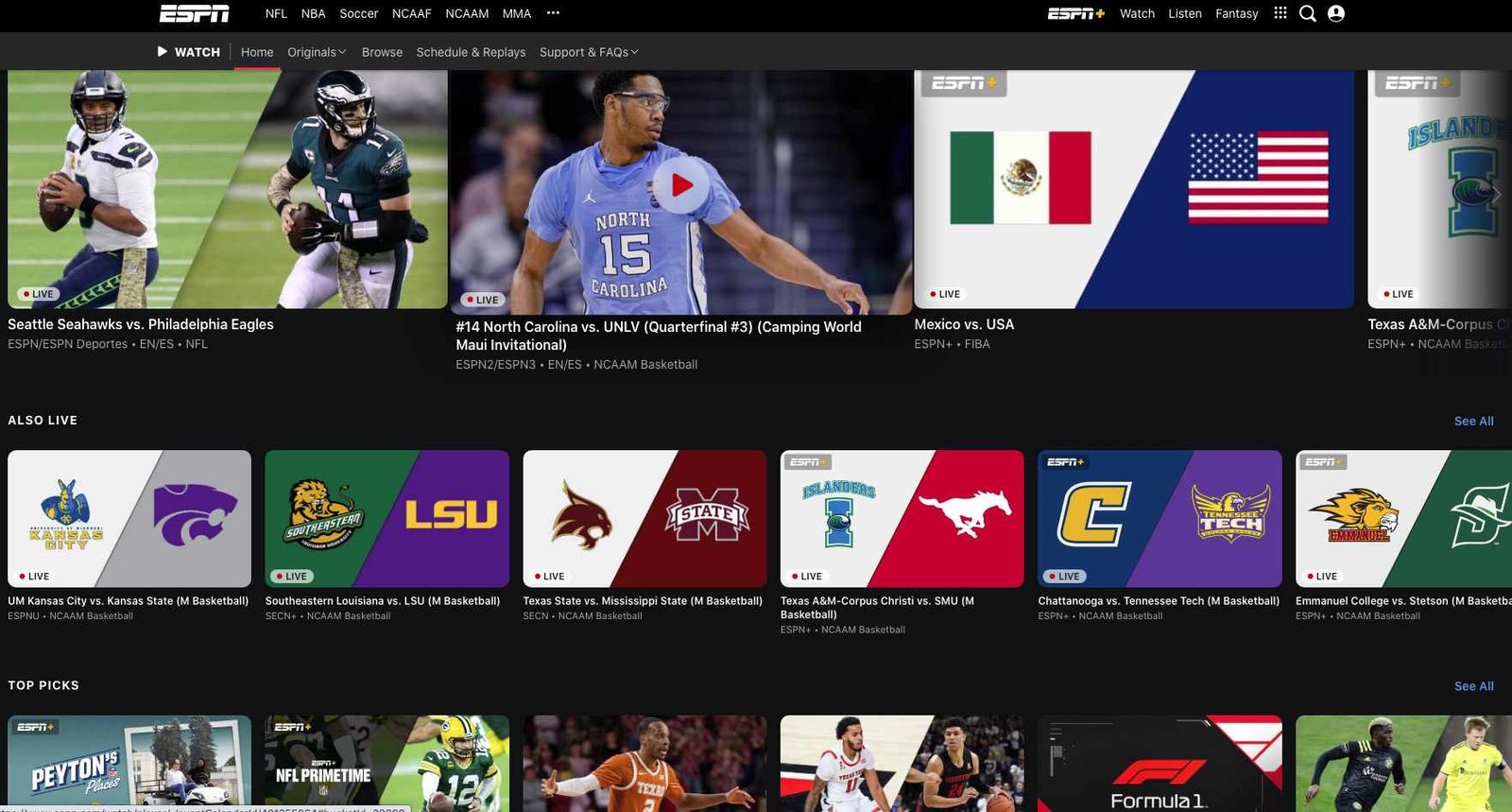 ESPN’s live sports streaming service arrives this month