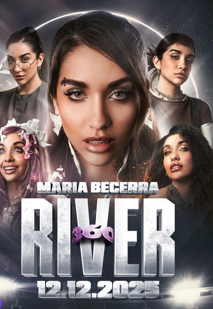 María Becerra se presentará en River el 12 de diciembre.