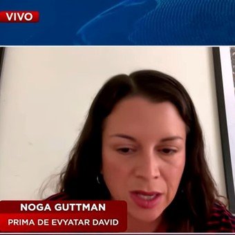 Una prima del rehén israelí que sobrevive en un túnel en Gaza volvió a reclamar su liberación: "Es un cadáver vivo, le quedan horas o días"