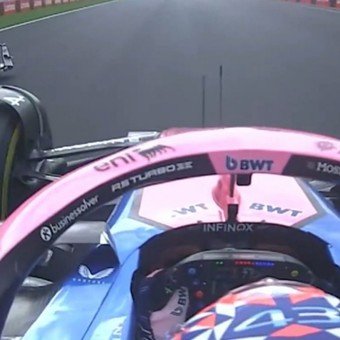 "Un idiota": Colapinto se enfureció con un viejo rival en la segunda práctica del GP de Hungría de Fórmula 1