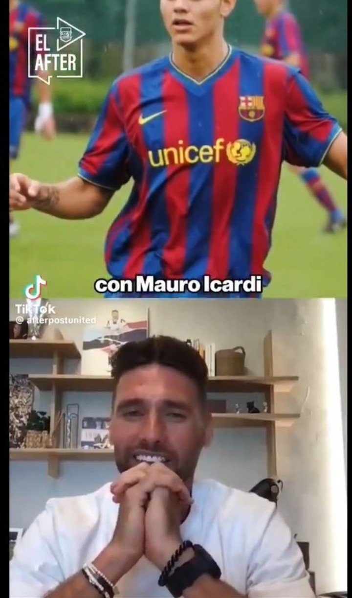 Sergi Gómez recordó su experiencia con Mauro Icardi.