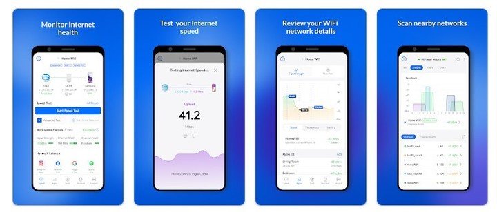 WIFIman, la app gratuita para verificar el estado de la señal de wifi en un celular Android.