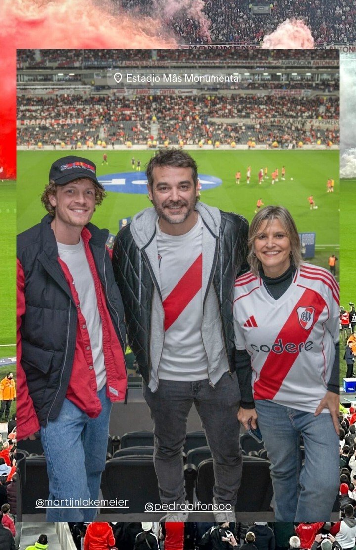 Delfina Chaves le presentó su novio neerlandés a su familia