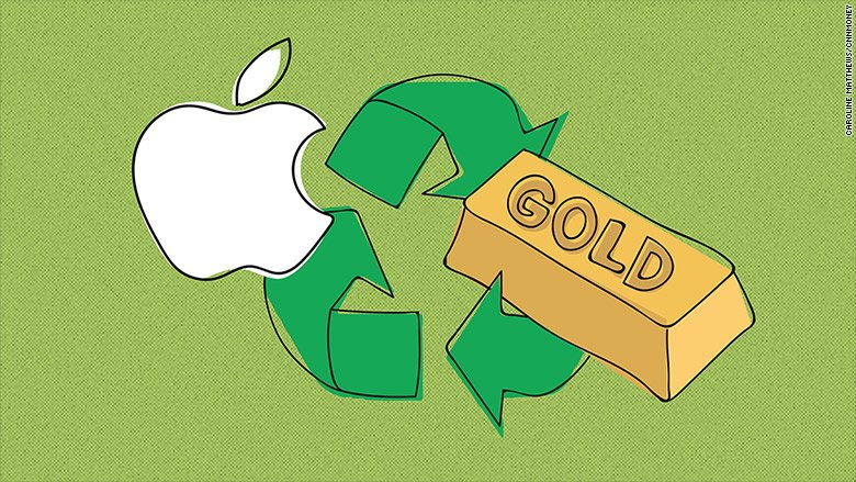 Apple hizo una estatua de vidrio y oro de 24 quilates para Donald Trump. iPhone