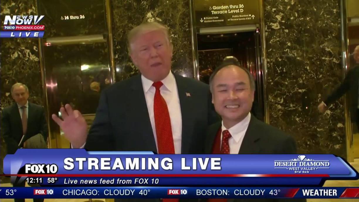 Trump anuncia el plan de Apple para invertir $100 mil millones en la manufactura en EE. UU. iPhone