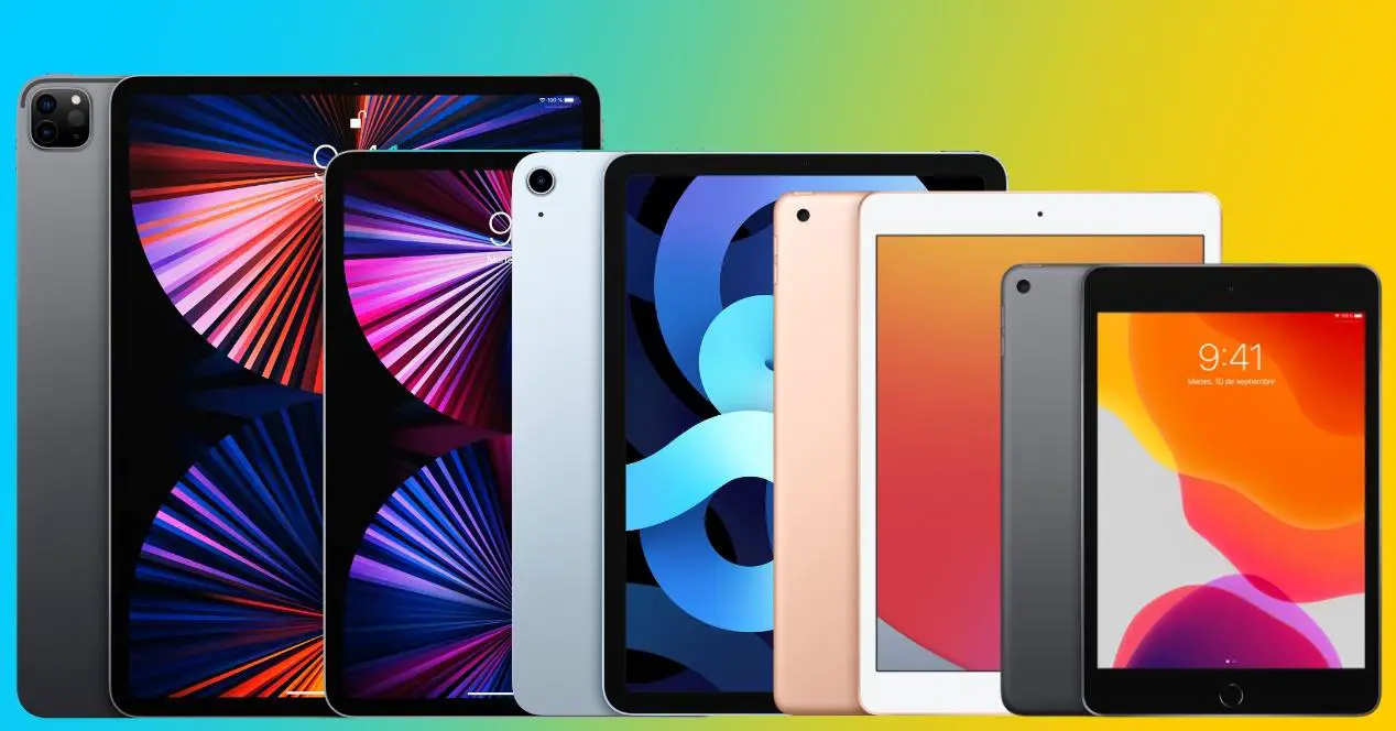 He probado todos los iPads que vende Apple en este momento iPad