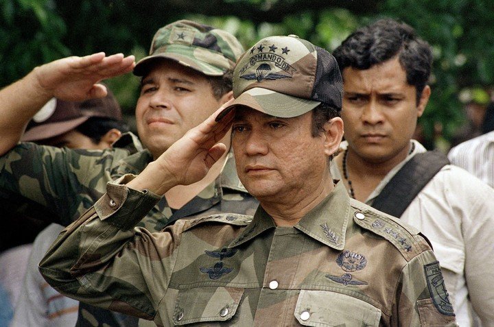Manuel Noriega, atrapado y condenado.